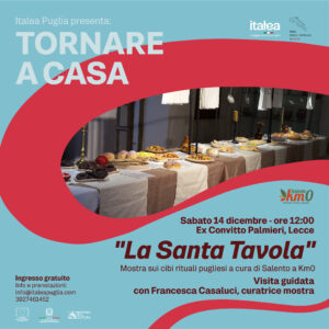 Visita guiada a La Santa Tavola_locandina