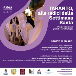 Il programma di sabato 29 marzo